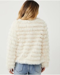 Esther & Co - Ophelle Jacket - White