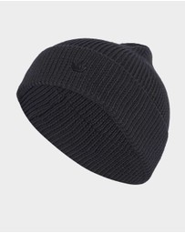 adidas Originals - Everyday Icons Beanie With Tonal Metal Trefoil Unisex