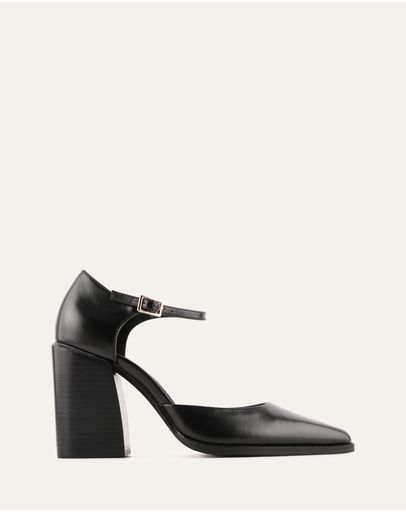 BLACK LEATHER