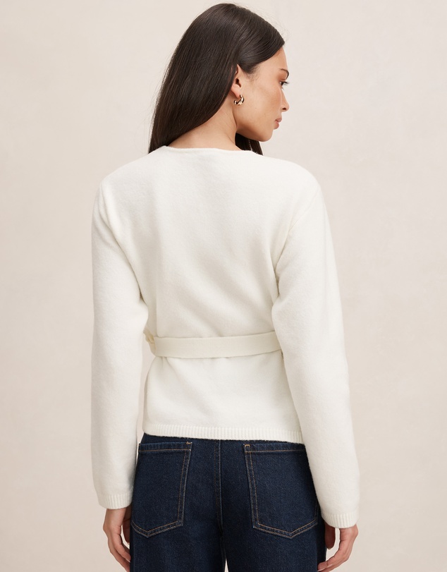 Forever New - Elysia Wrap Knitted Cardigan