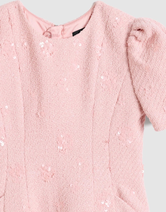 Bardot Junior - Evianna Boucle Mini Dress - Kids-Teens