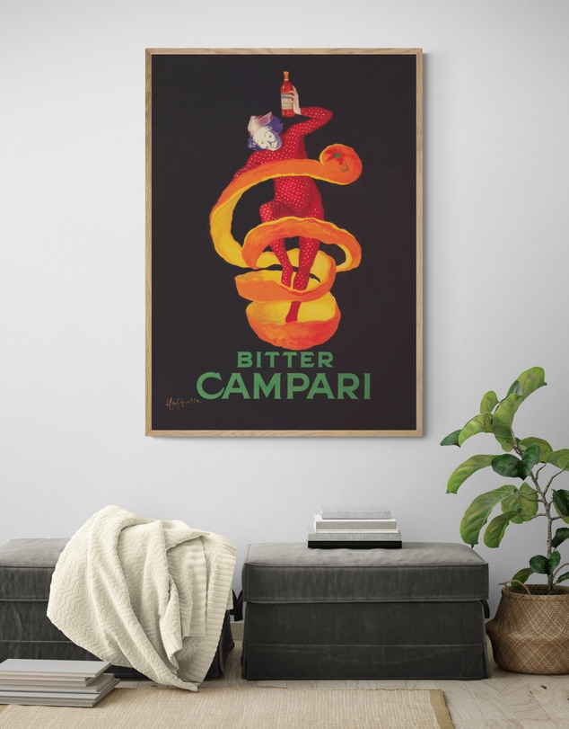 Inka Arthouse - Bitter Campari Art Print