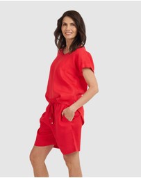 CAMIXA - Panthea Linen Shorts