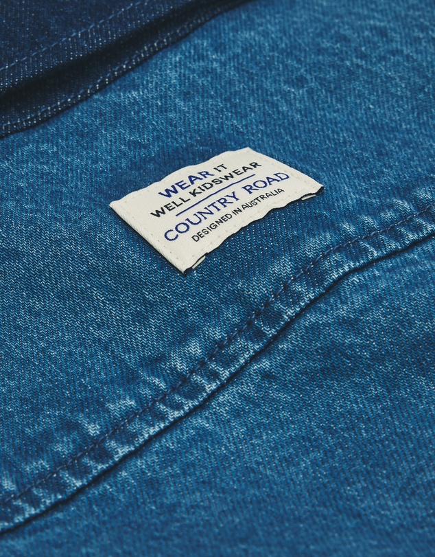Country Road - Patch Detail Denim Jacket