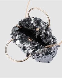 Olga Berg - Vera Sequin Top Handle