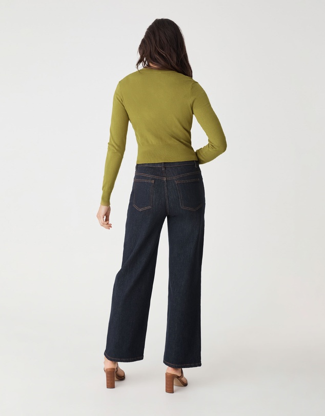 Forcast - Jessie Crew Neck Cardigan