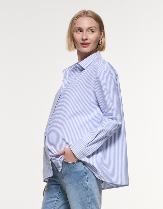 Soon Maternity - Classic Cotton Shirt