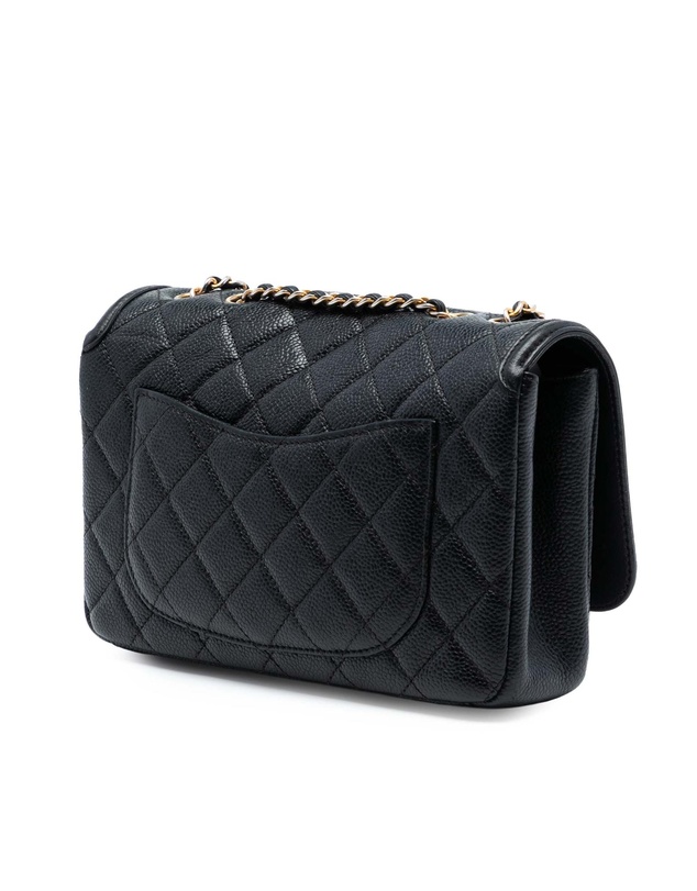 Pre-Loved by Azura Reborn - Pre-Loved Small Quilted Caviar CC Filigree Flap