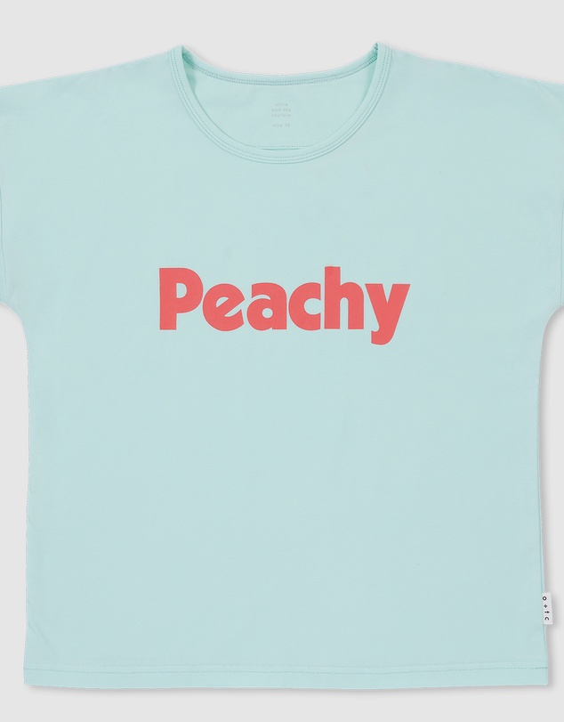 Olive & The Captain - Everything Is Peachy Relaxed Fit Tee - Babies-Kids