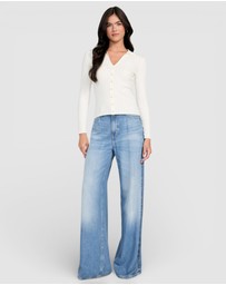 GUESS - Eco Ribbed Miranda Sweater Top