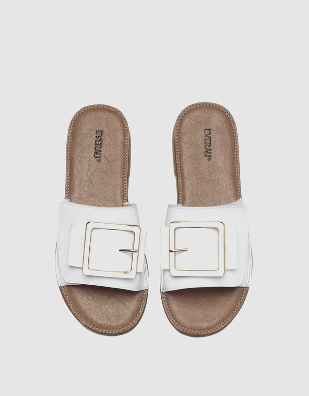 EVERAU - EverAU Ugg Bera Cow Leather Upper Sandals
