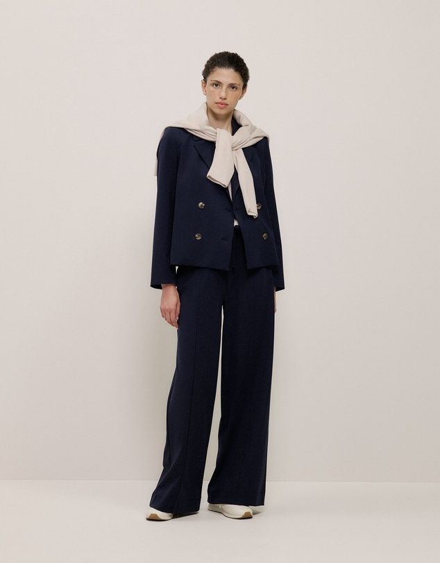 Trenery - Ponte Travel Jacket in Night Sky