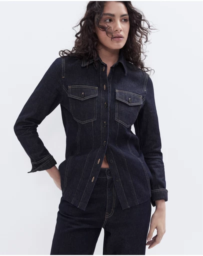 UNISON - Denim Utility Shirt
