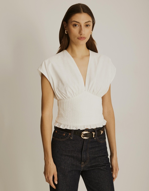 Atmos&Here - Zara Pleated Top