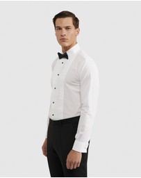 Oxford - Dinner Shirt With Front Pleats