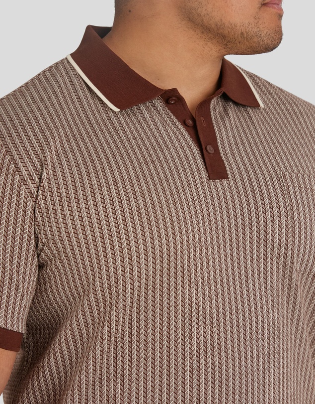 Johnny Bigg - Bradley Jacquard Polo