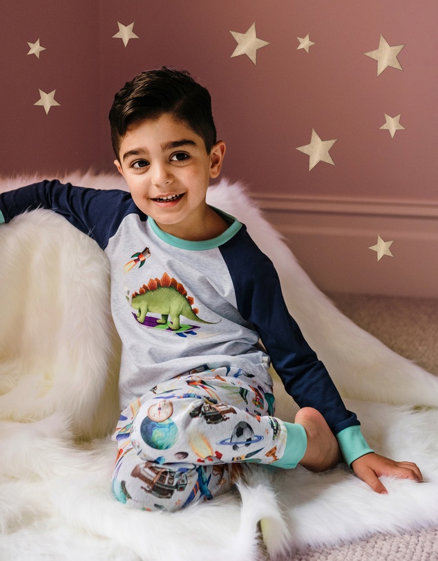 Fleur Harris - 'Outer Space' Nightfall Sleep Set in Grey Marle