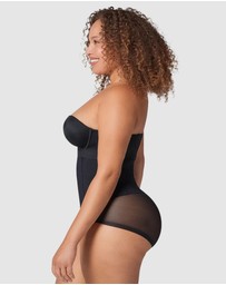 Leonisa - Sheer Highlight Extra-High Waist Butt-Lift Shaper Brief