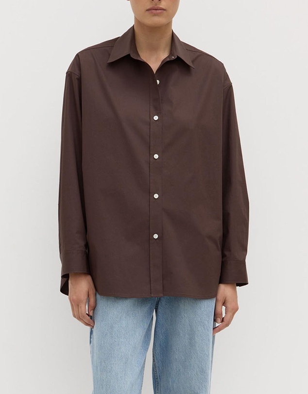 Assembly Label - Marigold Poplin Long Sleeve Shirt
