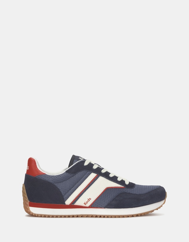 Keds - Rena Mesh/Leather Navy/Red/White