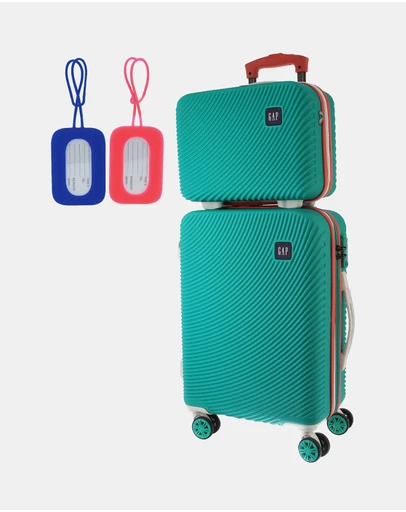 GAP - GAP Stripe Cabin Hard Shell with Mini Beauty Case Set