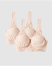 Boody - 2-Pack Padded Shaper Crop Bra