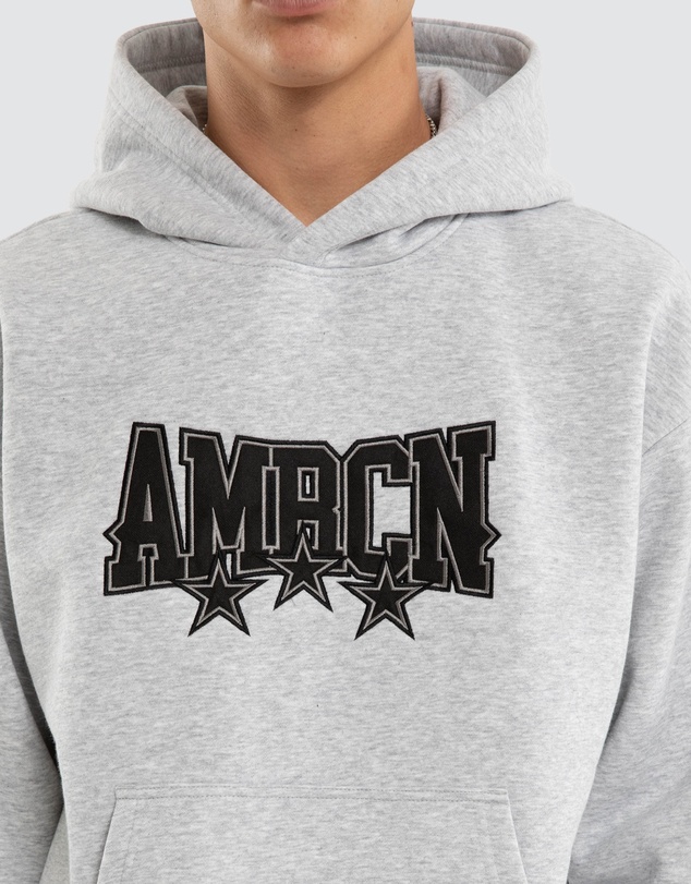 Americain - Tri-Star Relaxed Hoodie