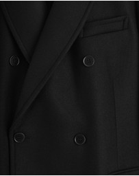 COS - Double-Breasted Wool Long Coat