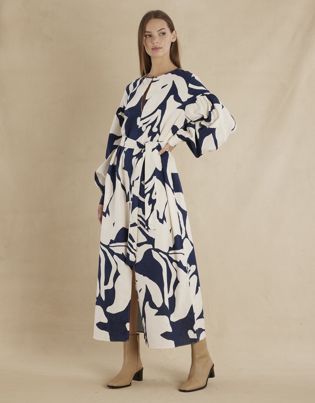 Amelius - Zaffira Linen Maxi Dress