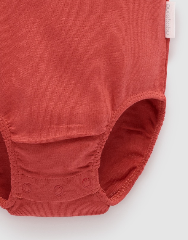 Purebaby - Postie Santa Bodysuit Christmas -Kids-Babies
