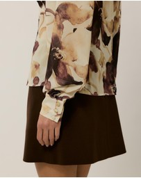Tussah - Winnie Georgette Puff Sleeve Blouse