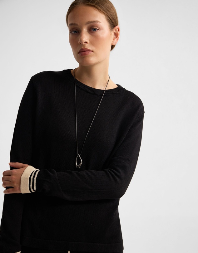 Oxford - Lettie Stripe Knitted Top
