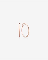 Michael Hill - 29mm Hoop Earrings in 10kt Rose Gold