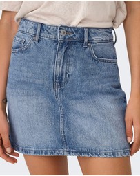 ONLY - Stella Mini Denim Skirt