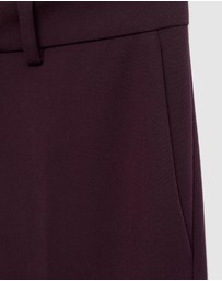 M.N.G - Mid-Rise Flare Trousers