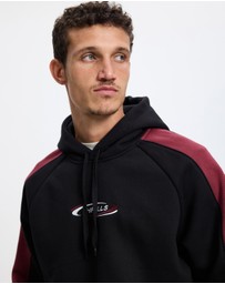 Thrills - Spectral Raglan Panel Cropped Hoodie