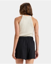Roxy - Womens Place To Elastic Waist Shorts