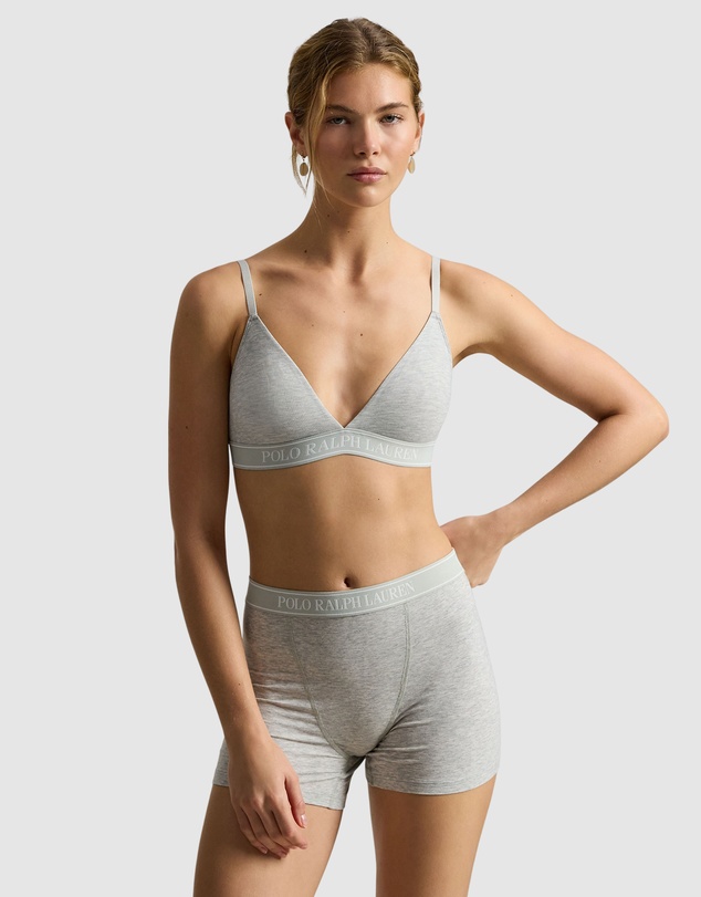 Polo Ralph Lauren - Polo Essentials Cotton Blend Unpadded Triangle Bralette