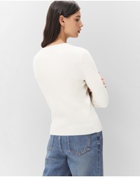 UNISON - Wool Henley Knit