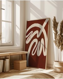 Olive et Oriel - Simple Palm Tree by Treechild Art Print