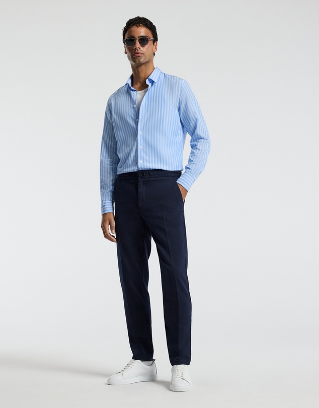 Calibre - Dobby Denim Drawstring Pants Navy