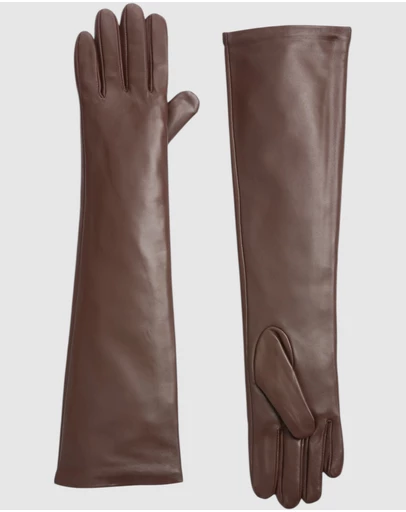 High Heel Jungle - Florence Lambskin Leather Opera Length Gloves