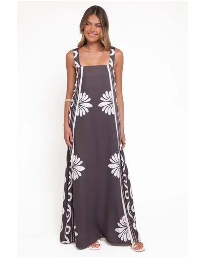 Petal & Pup - Valeria Maxi Dress - Espresso