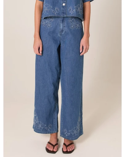 Fate + Becker - Sloane Embroidered Jean