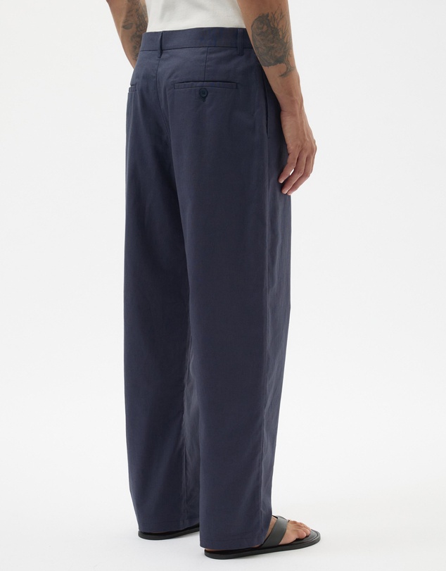 AERE - Tailored Relaxed Linen Blend Pants