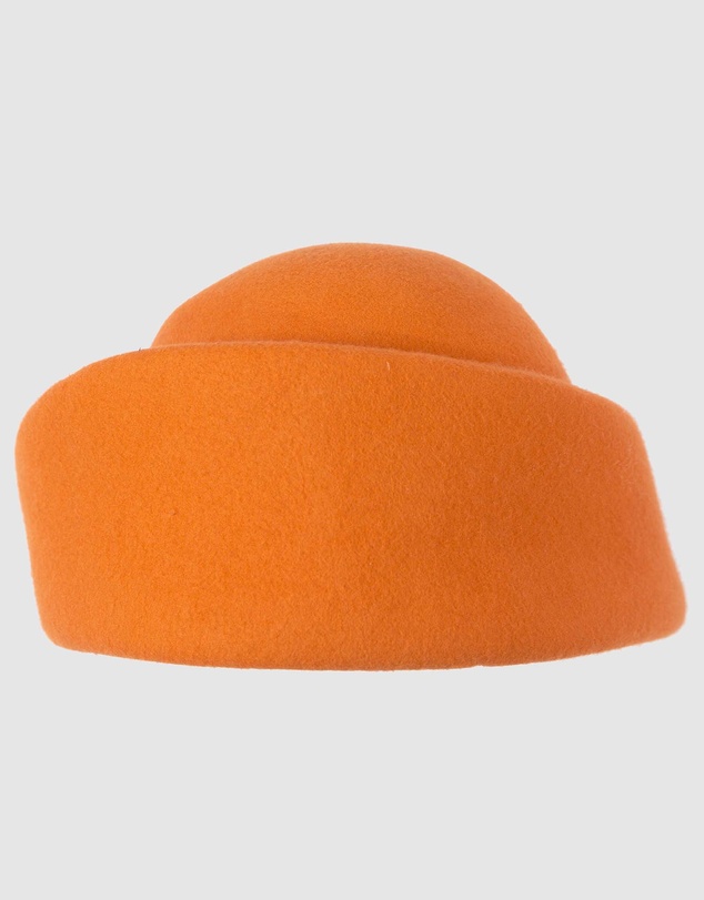 Max Alexander - Orange Designer Winter Felt Hat