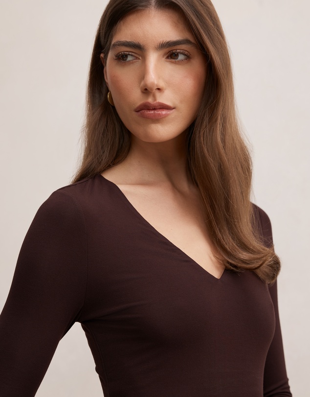 Forever New - Tia V-Neck 3/4 Sleeves Top