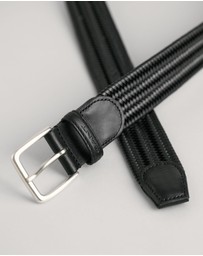 Gant - Leather Elastic Braided Belt