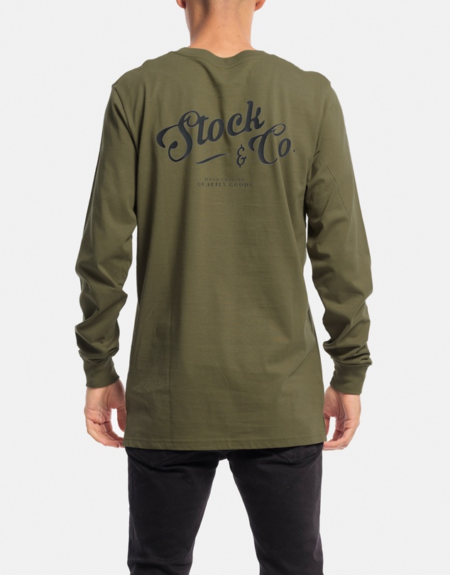 Stock & Co. - Scroll Long Sleeve Tee