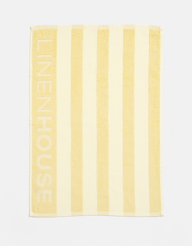 Linen House - Linen House Logo Stripe Tea Towel